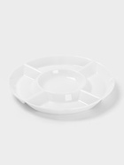 Менажница 5 ячеек Wilmax, d=24.5 см, фарфор, белая - Фото 4