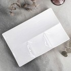 Менажница 4 ячейки Wilmax, 30×20 см, фарфор, белая - Фото 2