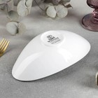 Салатник Wilmax Olivia, 350 мл, 20.5×11.5 см, фарфор, белый - Фото 3