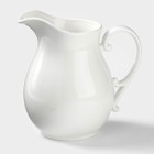 Кувшин Wilmax, 1.15 л, фарфор, белый - Фото 1