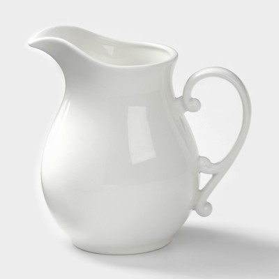 Кувшин Wilmax, 600 мл, фарфор, белый