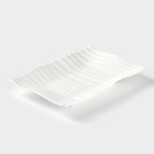 Блюдо сервировочное Wilmax, 18×12 см, фарфор, белое - Фото 2