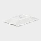 Блюдо сервировочное Wilmax, 18×12 см, фарфор, белое - Фото 4