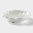 Блюдо-ракушка фарфоровое Wilmax Shelley, d=13 см, белое - Фото 3