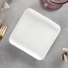 Блюдо фарфоровое Wilmax, 13×13 см, цвет белый - Фото 1