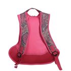 Рюкзак молодёжный, 2 отдела, наружный карман, цвет розовый - Фото 3