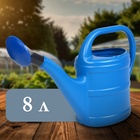 Лейка, 8 л, с рассеивателем, носик d=35 мм, цвет МИКС - Фото 1