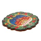 Магнит в форме новогоднего венка «Великий Устюг. Резиденция» - Фото 2