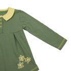 Блузка для девочки, рост 110 см, цвет хаки/жёлтый К-110 - Фото 3