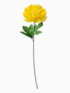 Цветы искусственные «Пион бархатный», 15×55 см, жёлтые - Фото 4
