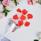 Лепестки роз, красно-белый, 22 х 12 см - Фото 1