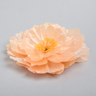 Цветы искусственные для декора, цвет персиковый - Фото 2