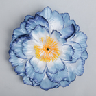 Цветы искусственные для декора, цвет голубой - Фото 1
