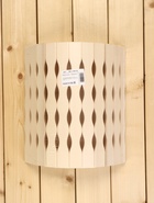 Абажур для бани и сауны «Косичка», липа, 31×27×10.5 см, настенный, угловой, «Добропаровъ» - Фото 8