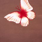 Простыня "Этель" Сад бабочек 150х210 см, новосатин - Фото 2