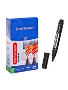 Маркер перманентный Centropen 8576, чёрный, узел 5.0 мм, линия 1-4.6 мм - Фото 4