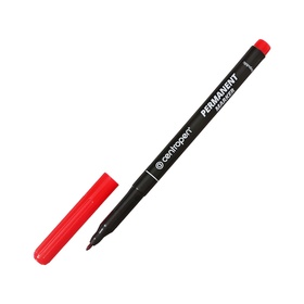 Маркер перманентный 2.0 мм Centropen 2536, линия 1 мм, красный, светостойкий 1902774