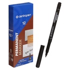 Маркер перманентный Centropen 2536, чёрный, узел 2.0 мм, линия 1 мм - Фото 6