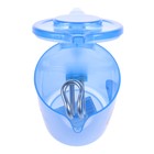 Чайник электрический "Капелька", пластик, 0.5 л, 600 Вт, синий - фото 9252174