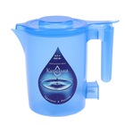 Чайник электрический "Капелька", пластик, 0.5 л, 600 Вт, синий - фото 9252177