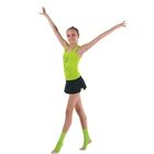 Голеностоп гимнастический, размер S, цвет салатовый - Фото 2