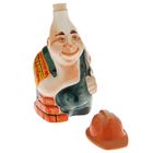 Набор фарфоровый: штоф «Строитель», 0.5 л + 3 рюмки - Фото 2