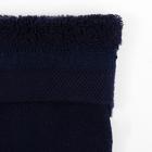 Леггинсы детские махровые «Орнамент с медведем», цвет тёмно-синий, рост 104-110 - Фото 3