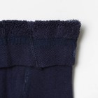 Легинсы детские махровые, цвет темно-синий, рост 116-122 - Фото 3