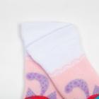 Носки детские махровые, цвет светло-розовый, размер 11-12 - Фото 2