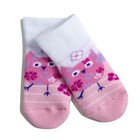 Носки детские плюшевые С729 цвет светло-розовый, принт МИКС, р-р 7-8 - Фото 3