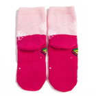 Носки детские плюшевые С908 цвет темно-розовый, принт МИКС, р-р 12-14 - Фото 4