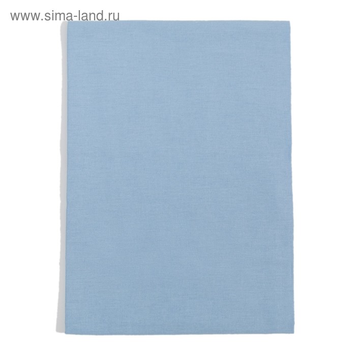 Пеленка фланелевая, размер 75*110 см, цвет голубой 3-5Ф - Фото 1