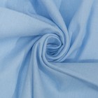 Пеленка фланелевая, размер 75*110 см, цвет голубой 3-5Ф - Фото 3