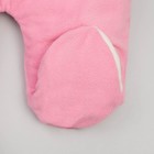 Комбинезон утепленный "Ушки на макушке - заяц", рост 62 см, цвет розовый 30-17Фл/Ку-В_М - Фото 4