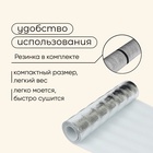 Коврик туристический maclay, с фольгой, 140×50×0.8 см, белый - Фото 4