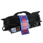 Сетевой фильтр Power Cube, 5 розеток, 40 м, 16 А, 3500 Вт - Фото 2