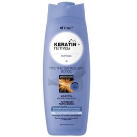 Шампунь Bitэкс «KERATIN + Пептиды», против выпадения волос, 500 мл