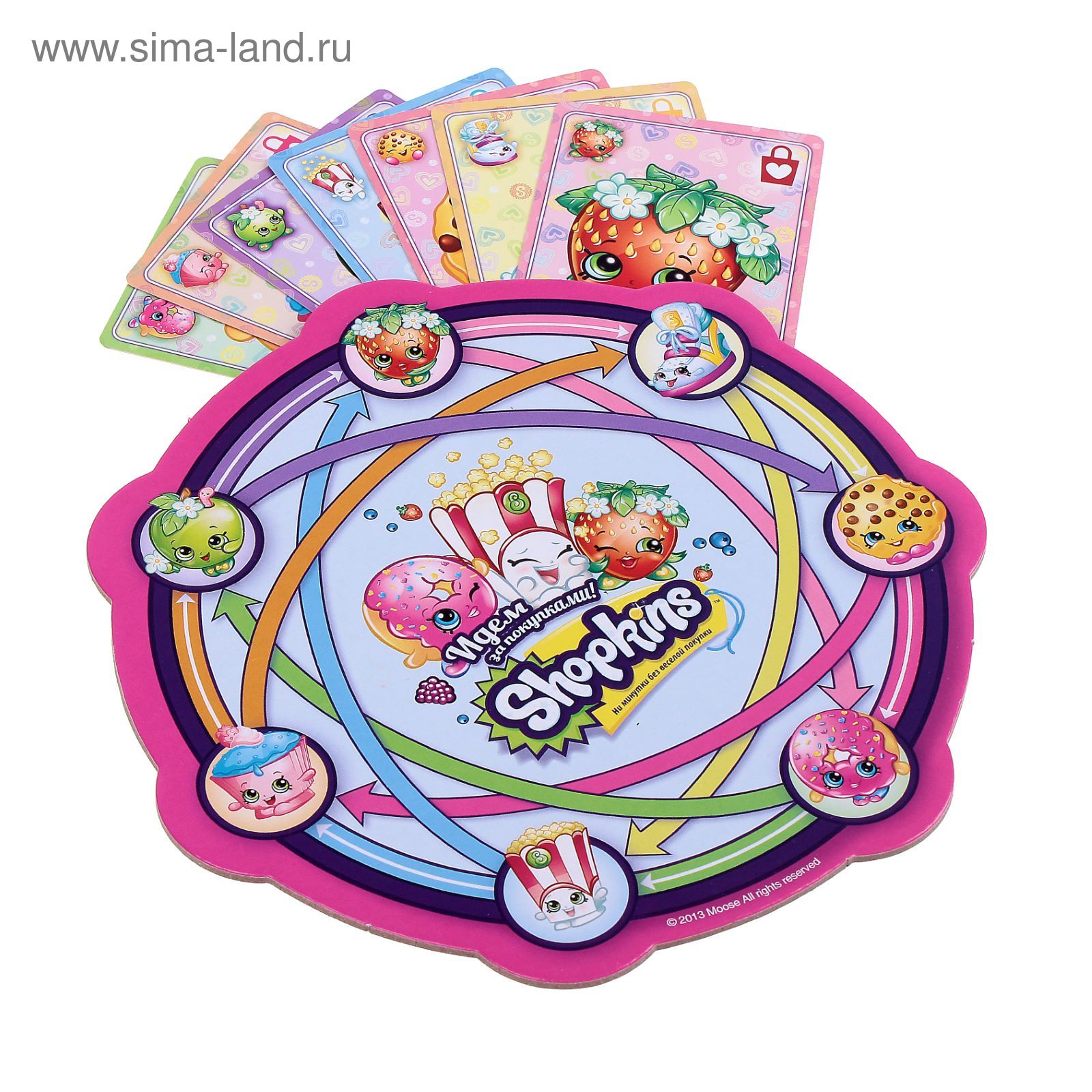 Настольная игра «Shopkins: Идём за покупками!»