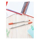 Ручка шариковая СТАММ "VeGa", узел 0.7 мм, стержень 152 мм, чернила красные на масляной основе - Фото 7