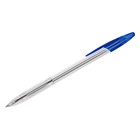 Ручка шариковая СТАММ "555", узел 0.7 мм, стержень 140 мм, чернила синие на масляной основе - фото 317947213