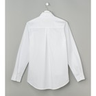 Рубашка женская полуприлегающая, размер 44-46, белый, хлопок 100% - Фото 4