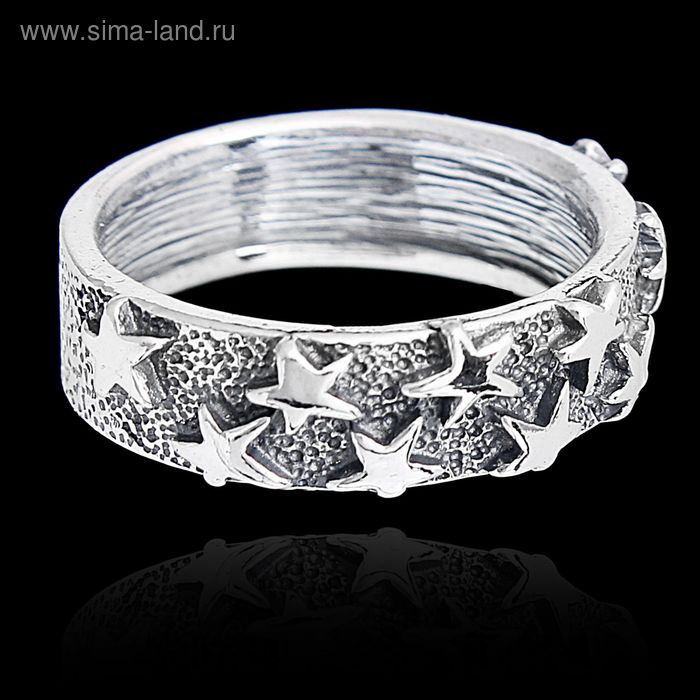 Кольцо "Лесат", размер 16, цвет чернёное серебро - Фото 1