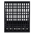 Лоток для бумаг А4, сборный, вертикальный, 4 отделения, чёрный 1889785 - фото 7480214