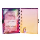 Записная книжка на замочке А6, «Мои секретики», 50 листов, Рапунцель - Фото 2