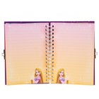 Записная книжка на замочке А6, «Мои секретики», 50 листов, Рапунцель - Фото 5