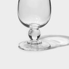 Набор бокалов из стекла харрикейн Magistro «Овация», 400 мл, 7,5×20 см, 6 шт - фото 4565937