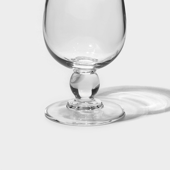 Набор бокалов из стекла харрикейн Magistro «Овация», 400 мл, 7,5×20 см, 6 шт - фото 1908293214