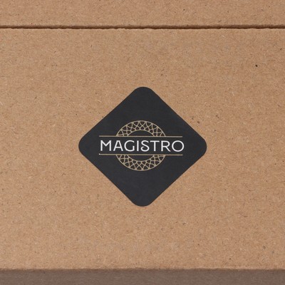 Набор бокалов Magistro «Овация», 400 мл, 7.5×20 см, 6 шт., стекло, прозрачный