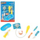 Игровой набор доктора "Маленький врач-2", желто-голубой, с тонометром - Фото 1