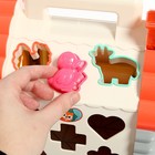 Игрушка развивающая логическая «Домик с ручкой», световые и звуковые эффекты, счёты, пианино, сортер - Фото 11